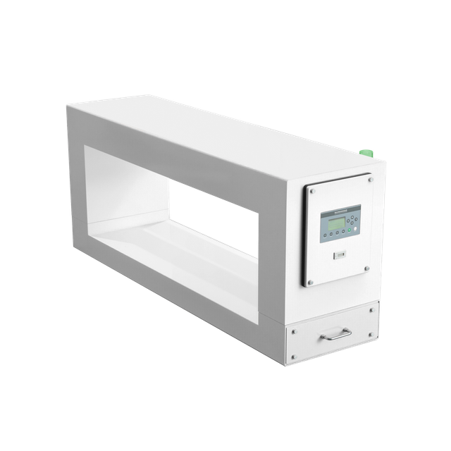 Metalldetektor mit weißer Außenseite für Quarzkalkstein