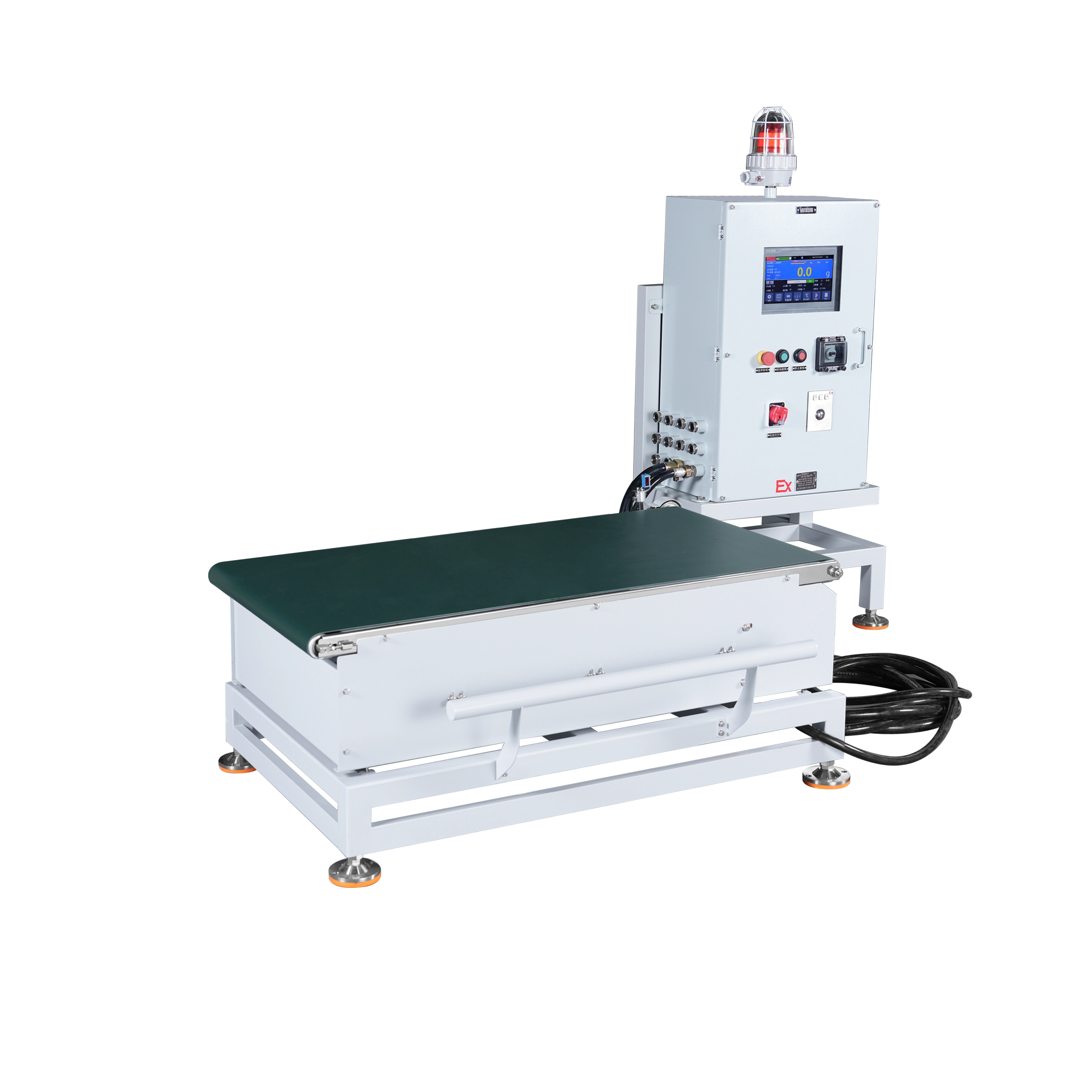 Explosionsgeschützte Kontrollwaage für Chemieanlagen