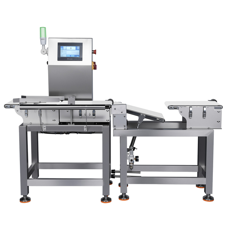 Checkweighere Maschinenförderer Gürtelt Skala Gewichtsprüfer Industrielles Wiegen