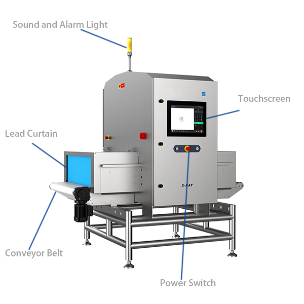 R&ouml;ntgeninspektionsger&auml;t f&uuml;r Knochen