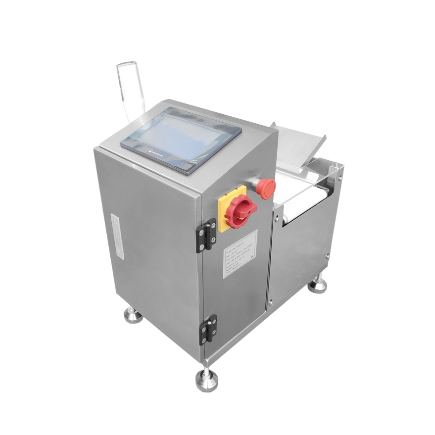 Stopp- und Wiegebandwaage für kleine Verpackungsprodukte