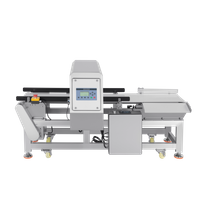 Metalldetektor mit Druckhebelausleitung für Kleinverpackungen 