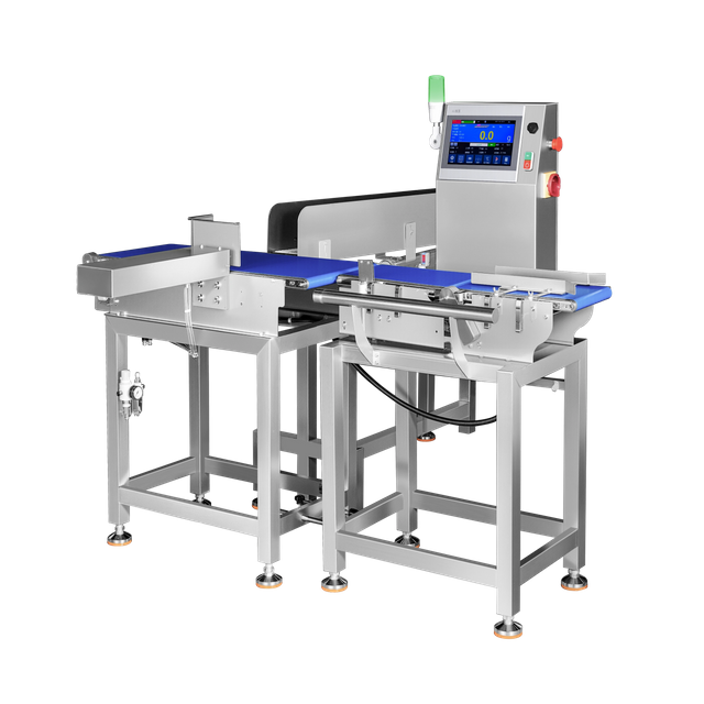 Kontrollwaage für Produkte in großen Flaschen