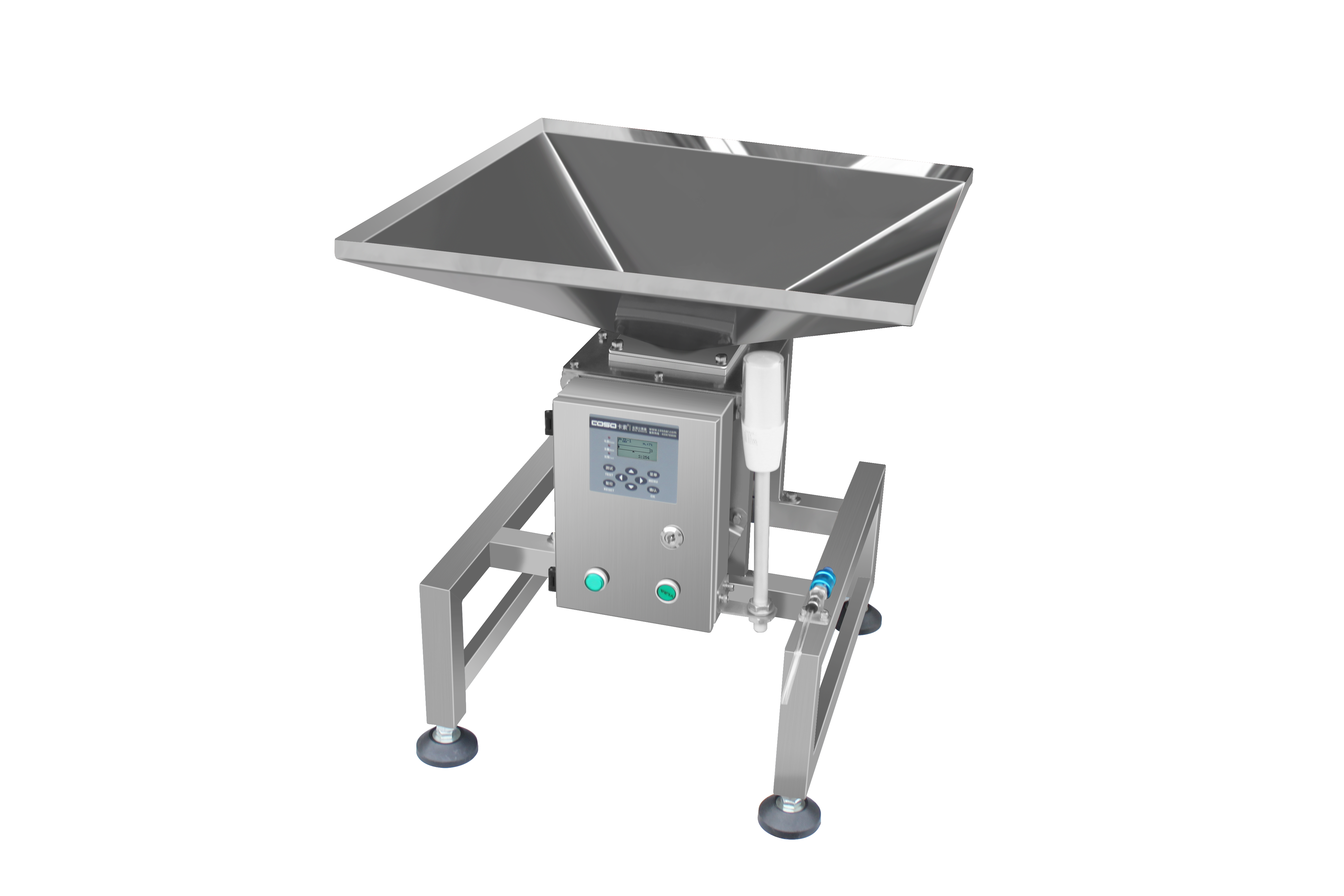 Metallseparator f&uuml;r Kunststoffstecker und Spritzgussteile 