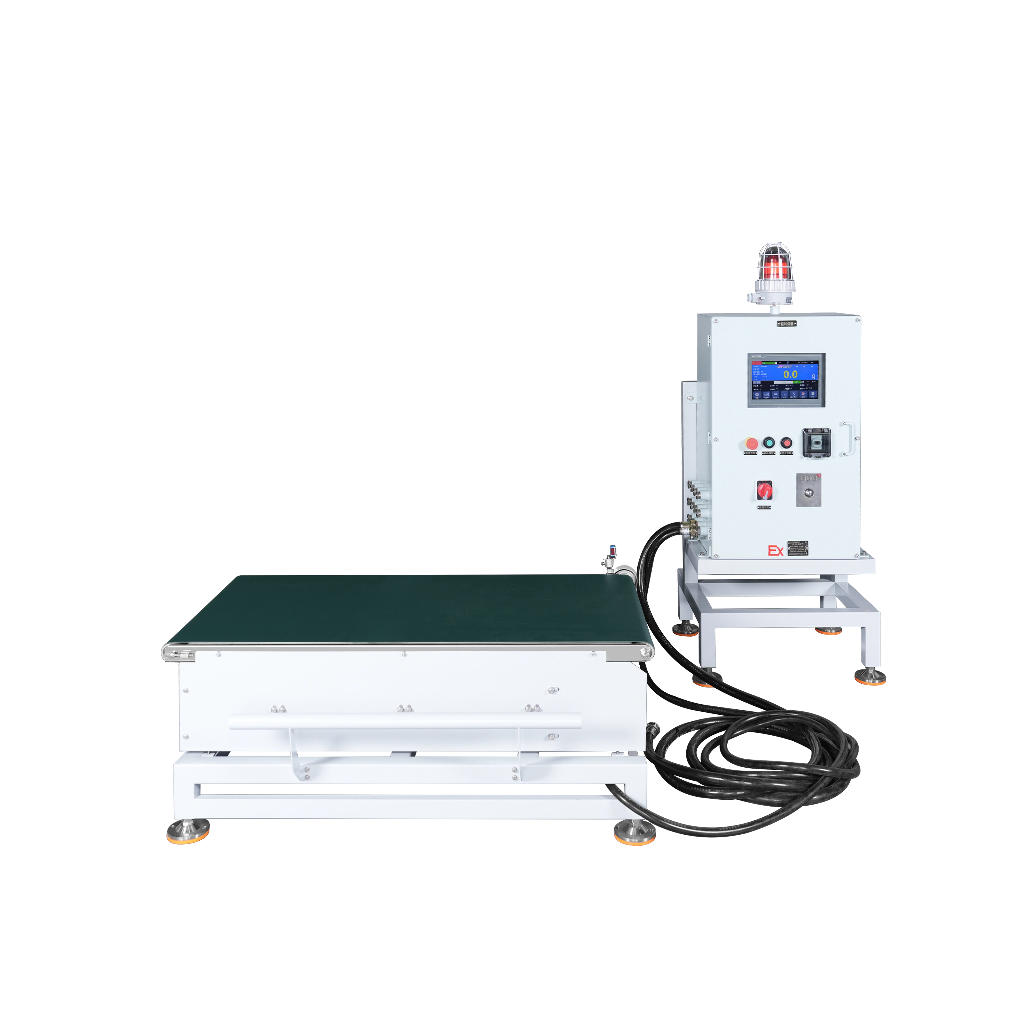 Explosionsgeschützte Kontrollwaage für Chemieanlagen