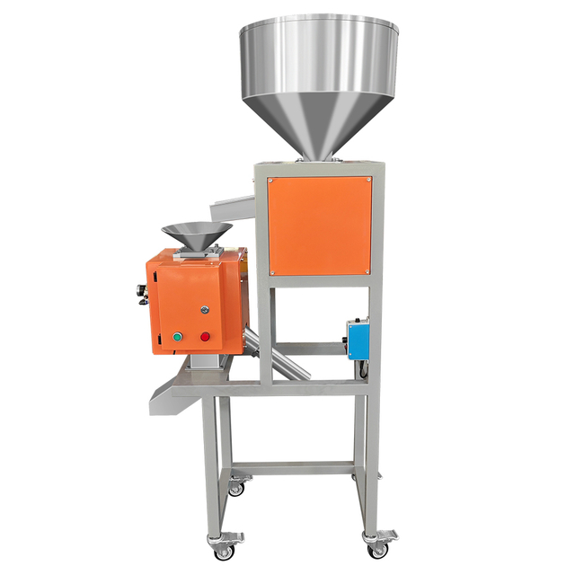 Freifall-Metallabscheider mit Vibrationszuführung für Kunststoff