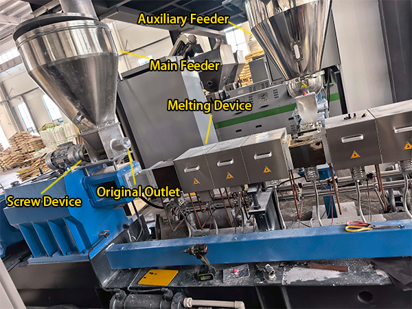 Bild der Produktionslinie vor Ort