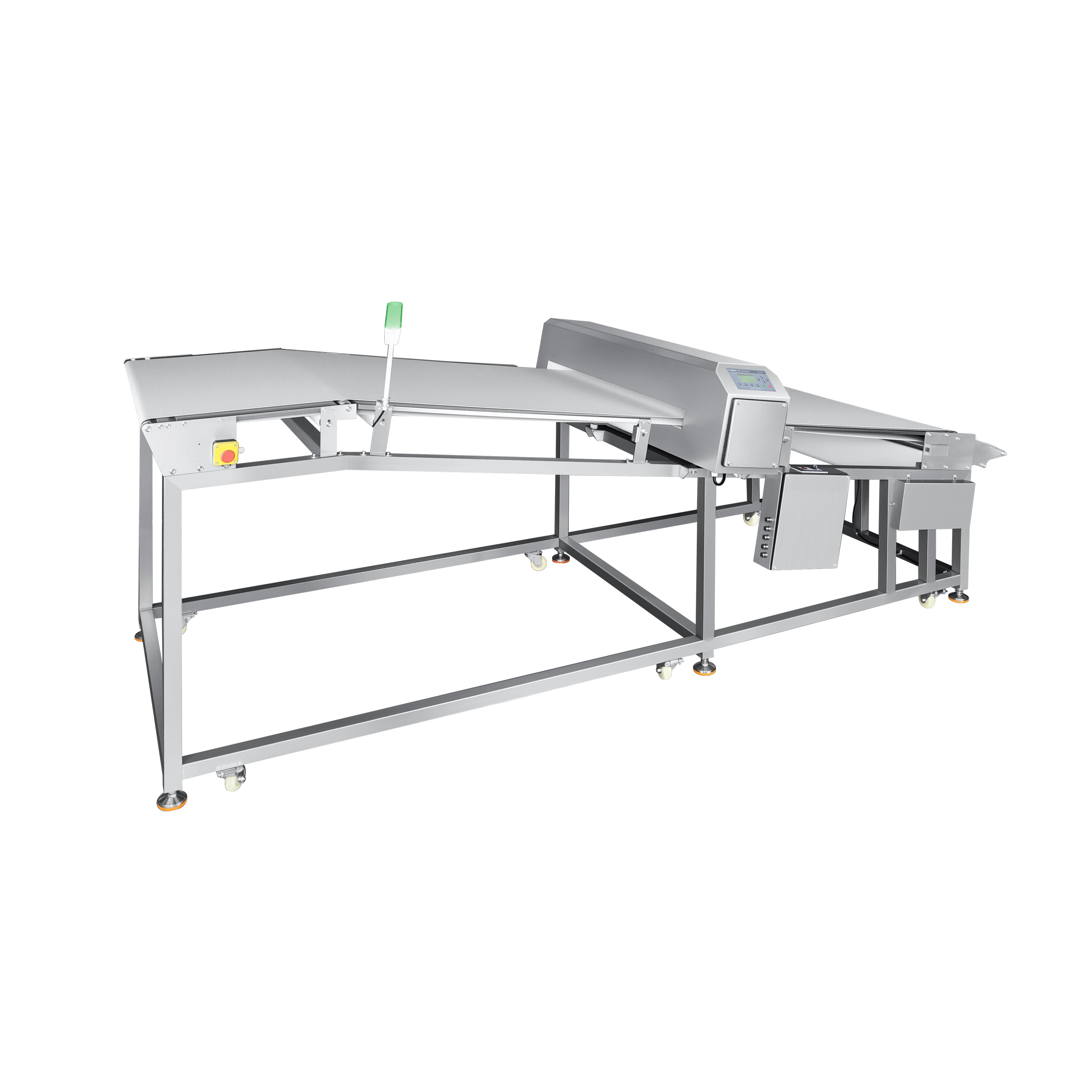 Schrägmetalldetektor für Backwaren 
