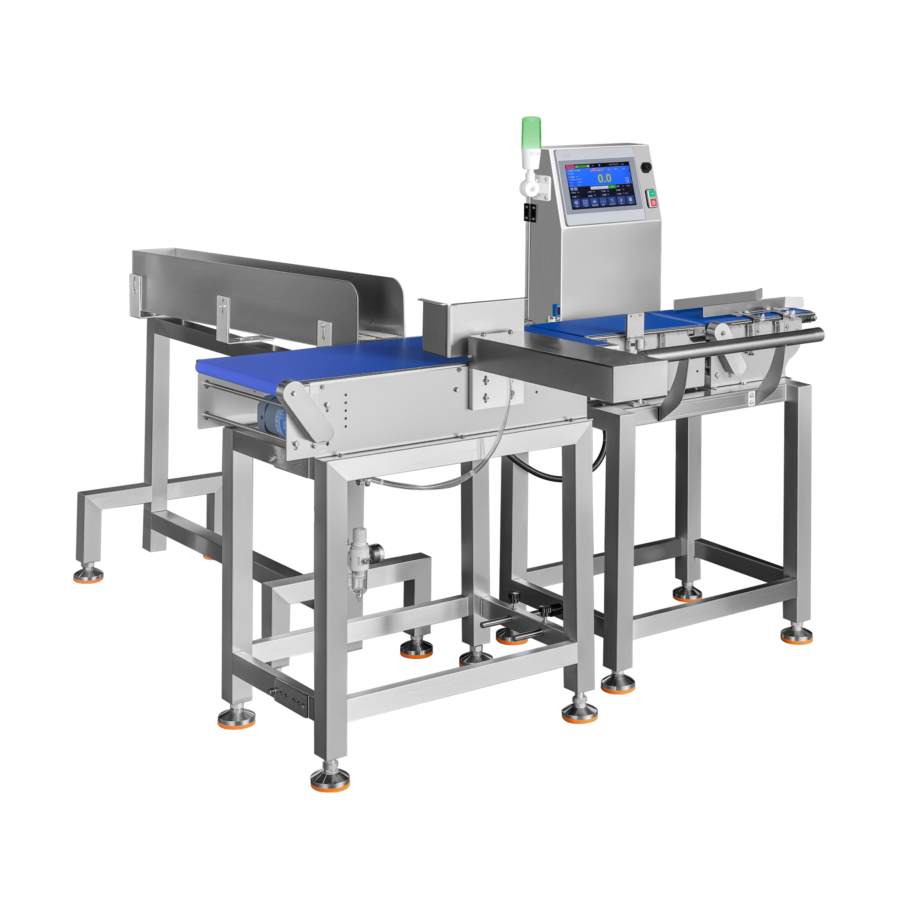 Kontrollwaage für Produkte in großen Flaschen