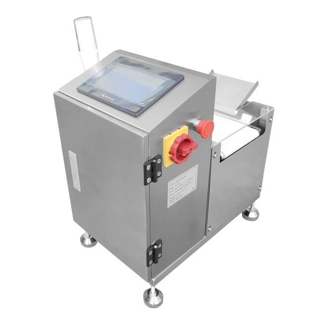 Stopp- und Wiegebandwaage für kleine Verpackungsprodukte