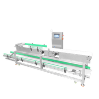 Zweistufige Kontrollwaage für die Lebensmittelindustrie