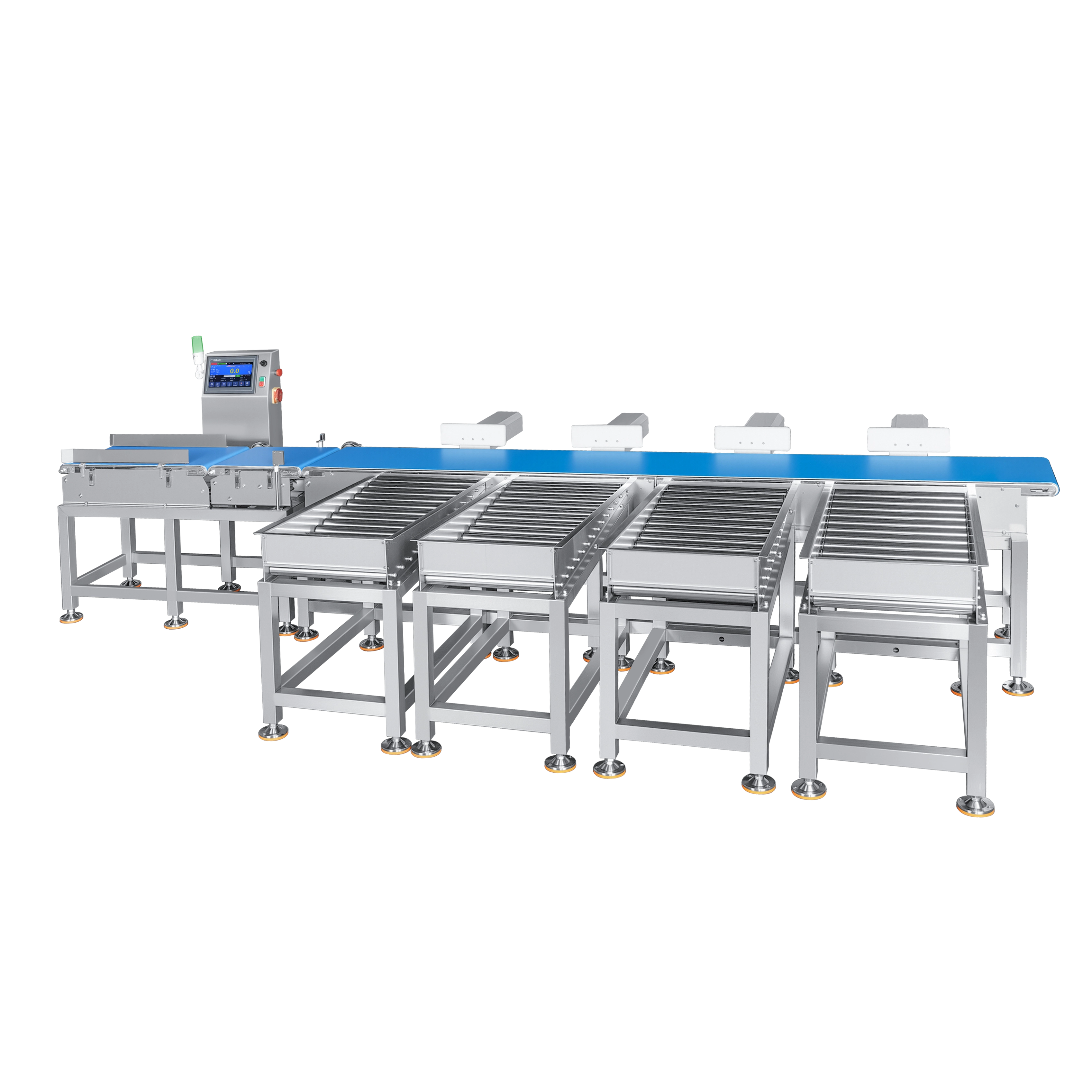 Vierstufige Gewichtssortiermaschine für Pomelo, Orange