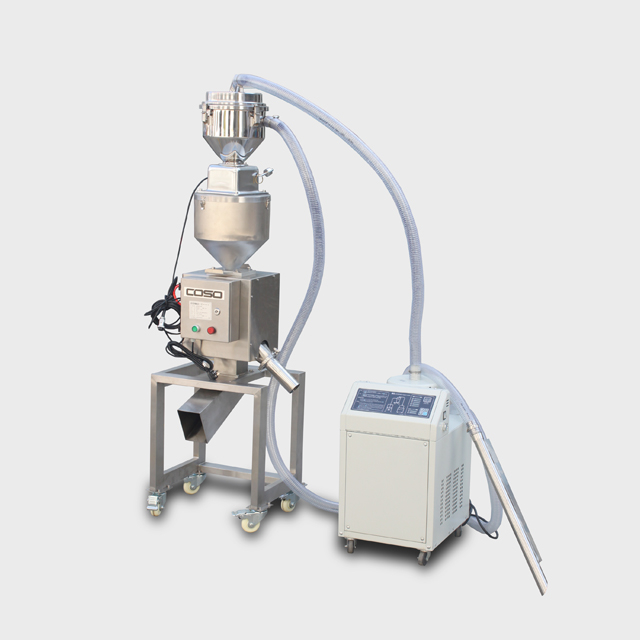 Automatischer Metallabscheider mit kompaktem Rahmen für Kunststoff